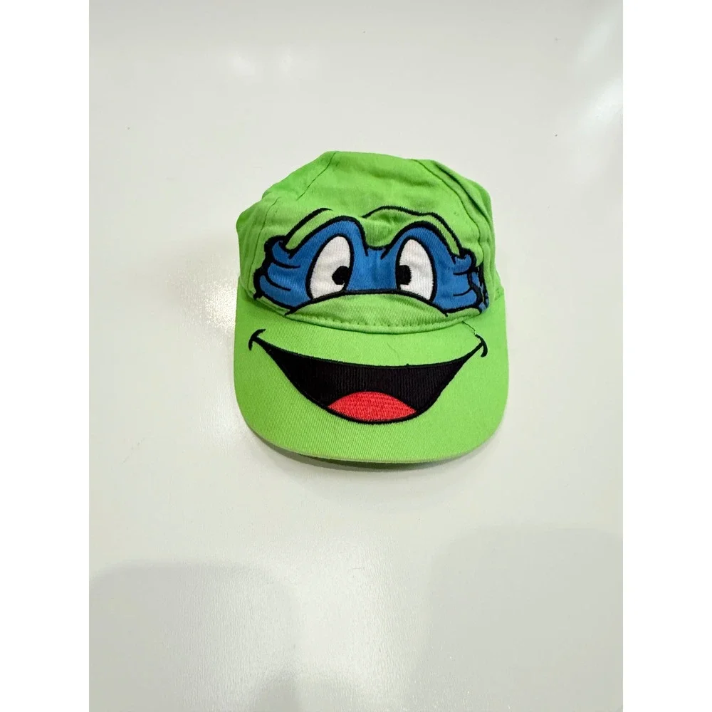 Nickelodeon TMNT Leonardo Green Baseball Hat Youth Adjustable Strap Cap